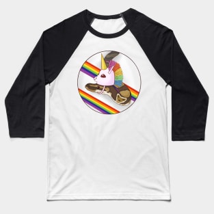 The unicorn snake Baseball T-Shirt